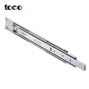 toco heavy duty soft close drawer slides Ball bearing locking drawer slide stainless steel telescopic rail