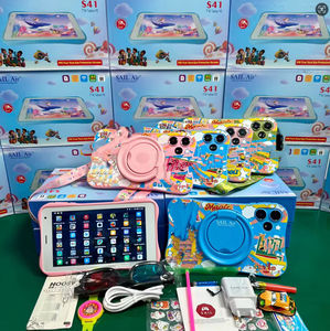 Tablette PC Enfants 7 Pouces avec 1 Carte SIM 5G Wi-Fi Sail Air S41, Ordinateurs Portables 8+256 Go Android 15, Écran <span class=keywords><strong>Incassable</strong></span>, Éducatifs - Product Image 4