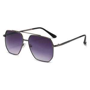 Lunettes de soleil à double faisceau à la mode miroir de <span class=keywords><strong>crapaud</strong></span> rétro pour hommes lunettes de soleil de conduite décontractée pour la pêche - Product Image 1