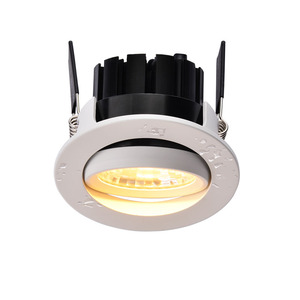 Plafonnier encastré commercial LED sans cadre, éclairage intérieur, alimentation CA, intensité variable, aluminium noir, garantie 3 ans - Product Image 1