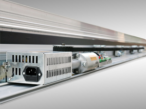 Kinh Tế 110v220v Cơ Chế Brush Motor Es200 Đôi Trượt Tự Động Cửa Cổng Hệ Thống Với Kit Bộ Phận - Product Image 5