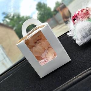 Mini flores secas Gypsophila Bouquet Perfume para coche Aire acondicionado Salida de aire Perfume con flores Ambientador para coche - Product Image 6