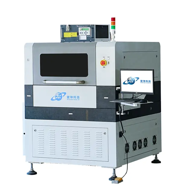 CNC 20W Fiber UV laser engraving cutting machine for PCB FPC and 3C industry