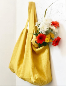 Bolsas de Lino 100% Loonde con Asas, Reutilizables, Ecológicas y Reciclables para Compras y Uso Diario - Product Image 1