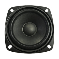 (3-010) Haut-parleur large bande 3 pouces 79 mm 15W/20W 4/8 Ohm, cône en papier, suspension en tissu, mini-haut-parleur, cadre en fer