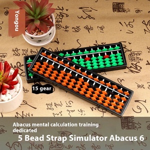 Montessori 15-Pole Nhựa Bàn tính Đếm giá giáo dục <span class=keywords><strong>to</strong></span>án học đồ chơi cho trẻ em - Product Image 5