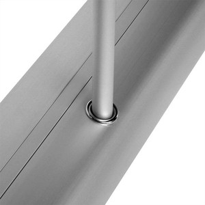 Deluxe rộng cơ sở cuộn lên biểu ngữ đứng với dày mang túi 33x79 "85x200cm - Product Image 5