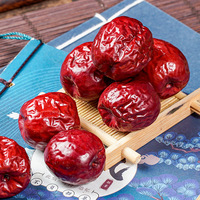 Vente en gros de Jujubes Rouges Entiers Biologiques de Taïwan, Séchés à l'Air (AD), de Qualité Alimentaire Supérieure, Sucrés, 100% Prêts à Consommer, Toniques, en Vrac