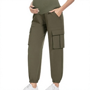 Pantalon cargo enfant hiver 2021, vente en gros usine, taille haute respirant décontracté avec cordon de serrage pour garçon - Product Image 3