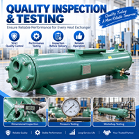 Réservoir horizontal ASME U Stamp pour liquides, récipient sous pression pour réfrigérant, capacité personnalisée pour la réfrigération industrielle