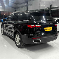 Voiture d'occasion pas chère Zotye T800 2018 2.0T Transmission automatique 7 places SUV d'occasion Toit ouvrant panoramique Pneus larges R19 Véhicules tout-terrain