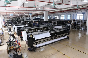 Lớn Định Dạng Máy In Phun Máy In 10ft Vinyl Sticker Máy In 3.2M Sinh Thái Dung Môi Máy In I3200 Máy In Cho Biểu Ngữ - Product Image 3