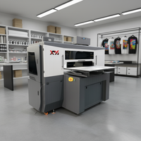 Impresora DTG Comercial de Doble Banco de Trabajo de Alta Velocidad 50x70cm con Cabezal de Impresión Industrial Brother para Producción Continua