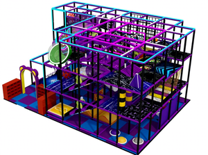 Équipements de terrain de jeu intérieur pour enfants, labyrinthe, centre de jeux, installations de parc d'attractions <span class=keywords><strong>sur</strong></span> le thème de l'aventure spatiale, plusieurs styles, fabricant - Product Image 2