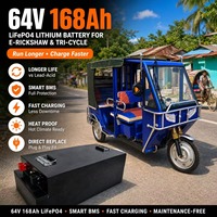 Batterie de vélo électrique au lithium-ion 60V 72V 100Ah 160Ah 200Ah, directement de l'usine OEM, avec BMS Bluetooth, prix de gros usine