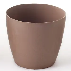 Vườn Phạm Vi Wpc Chậu Hoa Durable Gỗ Tự Nhiên Nhựa Composite Plant Flower Pot