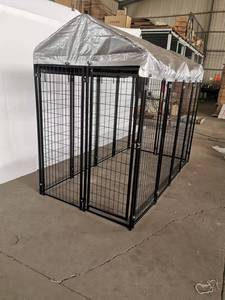 Nhiệm Vụ Nặng Nề Thương Mại 6x10 Bên Ngoài Hàn Dây Nhà Vật Nuôi Lồng Kim Loại Thêm Lớn Ngoài Trời Lưới Thép Mạ Kẽm Vườn Hàng Rào - Product Image 2