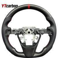 Setir Kemudi Serat Karbon Forged LED Custom YTcarbon untuk Mazda 3 Axela Mazda 5 Mazda 6 CX-7 CX7 CX-9 CX9 MPV 2008-2016