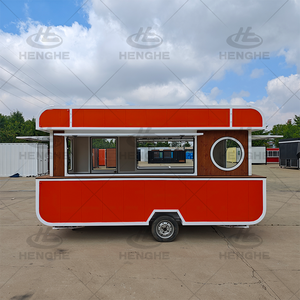 Remolque de Comida de Alta Resistencia con 4 Ruedas y Sistema de Frenos para Remolcar con Coche o SUV, Apto para Negocios de Catering Móvil - Product Image 2