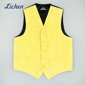 الجملة مخصص الزفاف صدرية الرجال بدلة رسمية سترة للعمل - Product Image 1