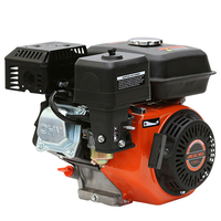 Moteur à essence de haute qualité 4 temps 6 5HP refroidi à l'air, petits moteurs à essence 168F