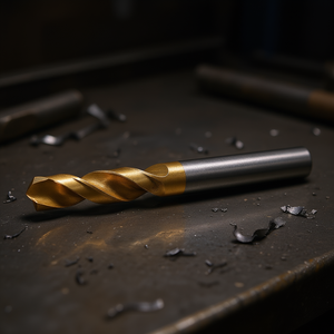 Foret hélicoïdal HSS-Co 7,7 mm avec revêtement TiN auto-centrant pour le perçage du métal - Product Image 3