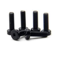 Vis de sécurité Torx en titane, en acier inoxydable 304, en acier au carbone 316, en aluminium, en laiton galvanisé, JeaSnn, T10, T27, T6