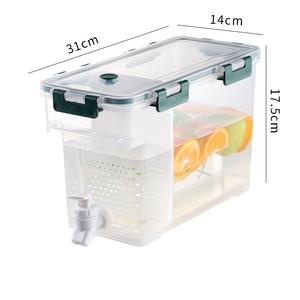 <span class=keywords><strong>2022</strong></span> nouveau distributeur de jus de réservoir d'eau en plastique glacière d'été avec robinet étanche à l'air - Product Image 4