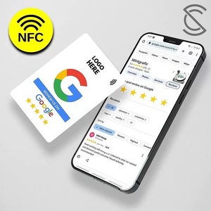 Tarjeta NFC Personalizada con Diseño Gratuito, Impresión Offset, 215 216, Tarjeta RFID Empresarial Destacada en <span class=keywords><strong>Google</strong></span> - Product Image 3