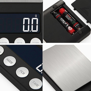 OEM Mini Portable Pocket Platform Waage für Schmuck malerei 500g Kapazität 0,01g-0,1g Genauigkeit LCD-Hintergrund beleuchtung CE-zertifiziert - Product Image 5