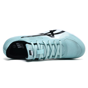 Chaussures de course athlétiques légères à crampons haute performance, adhérence puissante, semelle extérieure durable pour femmes, hommes, étudiants, saut en longueur - Product Image 2