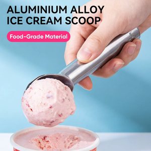 Thermal Conductive Aluminum Ice Cream Spoon Self-melting Anti-freeze Non-stick Gelato Spoon - Product Image 1