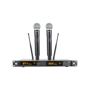 Sistema de Micrófono Inalámbrico Profesional UHF X8II Vason True Diversity con Auriculares de Solapa, Batería AA, Conector XLR e Infrarrojos - Product Image 1