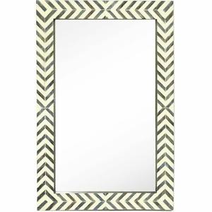 Miroir incrusté d'os fait à la main, cadre moderne de luxe, vente en gros, cadre de miroir artisanal, incrustation de Style Unique, 1/3 - Product Image 3