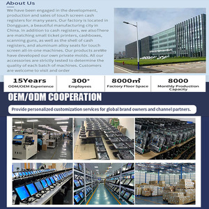 Sistema Windows "15". Tela táctil Retalho Supermercado faturamento máquina Pos Caixa registadora negócio - Product Image 5