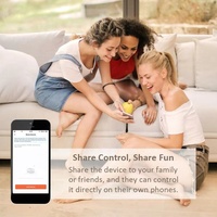 Module de relais intelligent Tuya Mini WiFi Zigbee 1 canal pour rideaux, contrôleur de moteur de rideau, commande de groupe pour stores et volets roulants