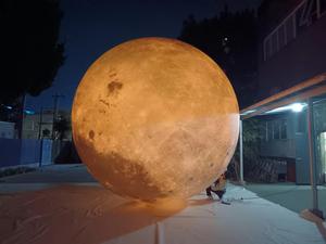 Globo inflable LED personalizado de TianYi Tech, globo 3D inflable con forma de luna para publicidad nocturna, promoción de inauguración - Product Image 4