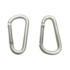 Pince à crochet pour mousqueton en métal rond rétractable de haute qualité avec matière plastique fabriquée à Taiwan - Product Image 3