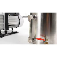 Mini acier inoxydable ménage sous vide comestible graines de lin soja sésame graines de tournesol noix de coco filtre à huile d'olive