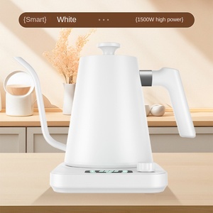 Hervidor Eléctrico Inalámbrico Inteligente de Cuello de Cisne, Superventas Transfronterizo, Nuevo Modelo 2025, Cuerpo de Acero Inoxidable, 1.2L, Control Digital de Temperatura - Product Image 2