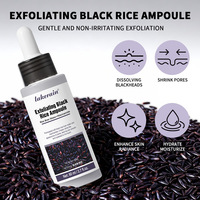 Sérum Visage Exfoliant Doux au Riz – Ampoule Peeling Corps et Visage – Éliminateur de Cellules Mortes et Points Noirs pour Soin Coréen de la Peau