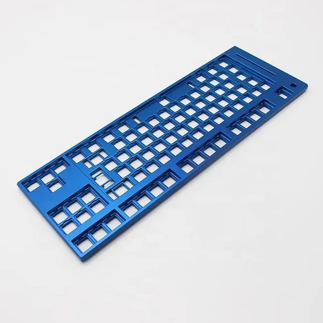 CNC Aluminum Alloy Mechanical Keyboard Housing CNC-Machined Industrial Case Components