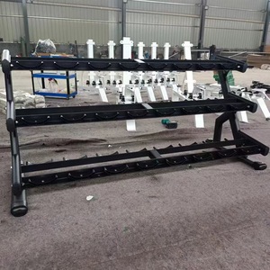 Estante de almacenamiento con mancuernas de acero vertical en forma de Z personalizable para uso comercial y doméstico - Product Image 6