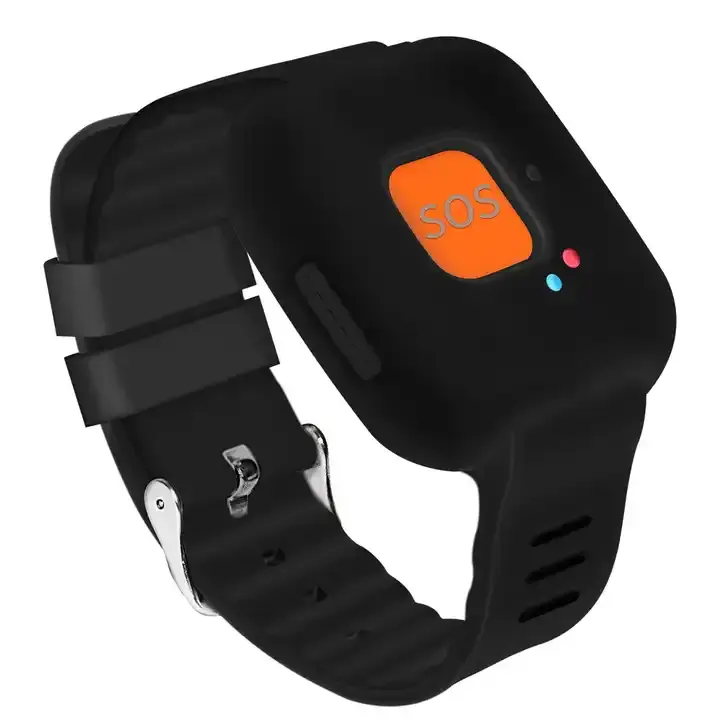 Bracelet intelligent, montre-bracelet SOS d'urgence GPS Tracker pour enfants, pendentif pour personnes âgées, alarme de chute, positionnement en temps réel, supervision