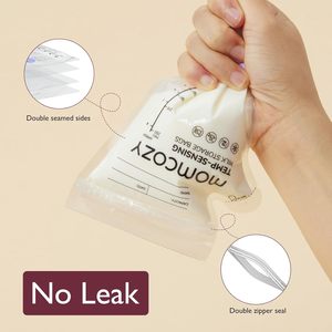 Sacs de conservation du lait maternel <span class=keywords><strong>Momcozy</strong></span> Easy Pour 8 oz, changement de couleur sensible à la température, 200 unités, autoportants, sans fuite, pré-stérilisés, pour congélateur - Product Image 5