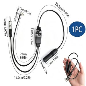 Câble adaptateur d'extension d'antenne radio universel pour voiture avec connecteur SMB, actif AM/FM/<span class=keywords><strong>DAB</strong></span>, fabriqué en Chine - Product Image 5