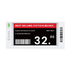 Zkong 2.6 Inch Kỹ Thuật Số Nhãn Cao Cấp Thông Minh E Ink Giá Tag Trực Tiếp Nhà Máy Cung Cấp Cho Bán Lẻ Kinh Doanh ABS Chất Liệu - Product Image 2