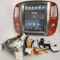Autoradio 12,1 pouces, écran tactile Android, navigation GPS, autoradio, lecteur DVD pour Toyota Landcruiser LC100 2005-2007