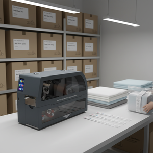 Imprimante d'étiquettes textiles haute résolution professionnelle pour vêtements – Machine à étiquettes personnalisées à coudre - Product Image 6