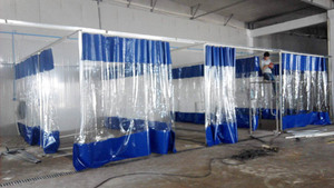 Customized <strong>Paint</strong> Booth Prep <strong>Station</strong> with Mixing Room CE Certified LED Lighting &amp; Environmental Filters Target Factory Price - Product Image 3